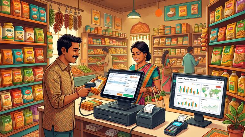 Grocery Store Software in India ΓÇô POS, Billing & Inventory for Kirana Shops