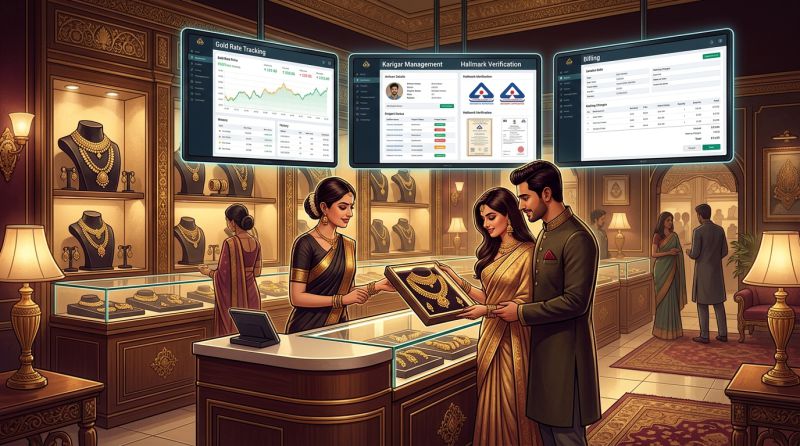 Jewellery ERP Software ΓÇô Manage Your Gold Business Like a Pro