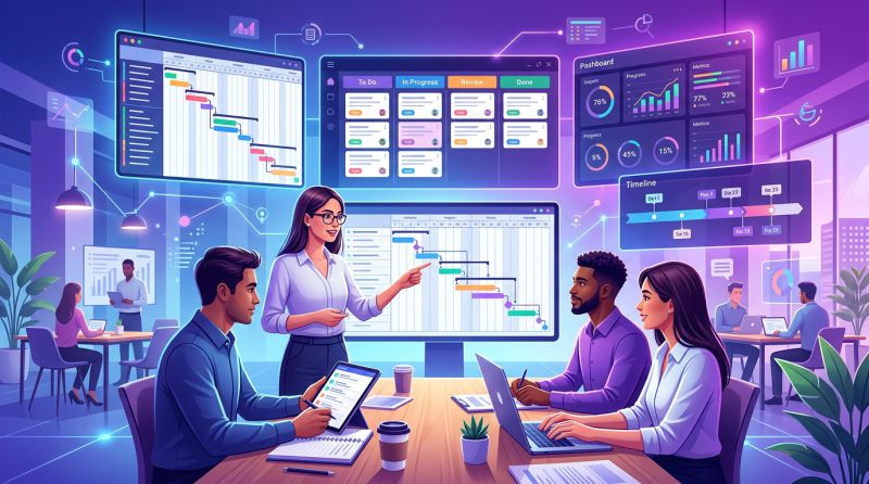 Project Management Software ΓÇô Boost Team Productivity & Meet Deadlines